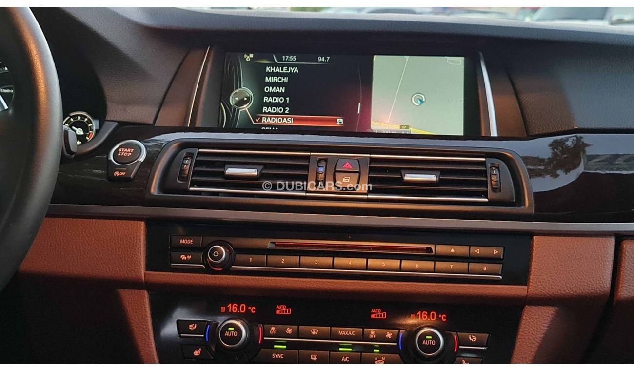 BMW 528i Luxury Line 2.0L Turbo 2015 Agency Warranty Full Service History GCC