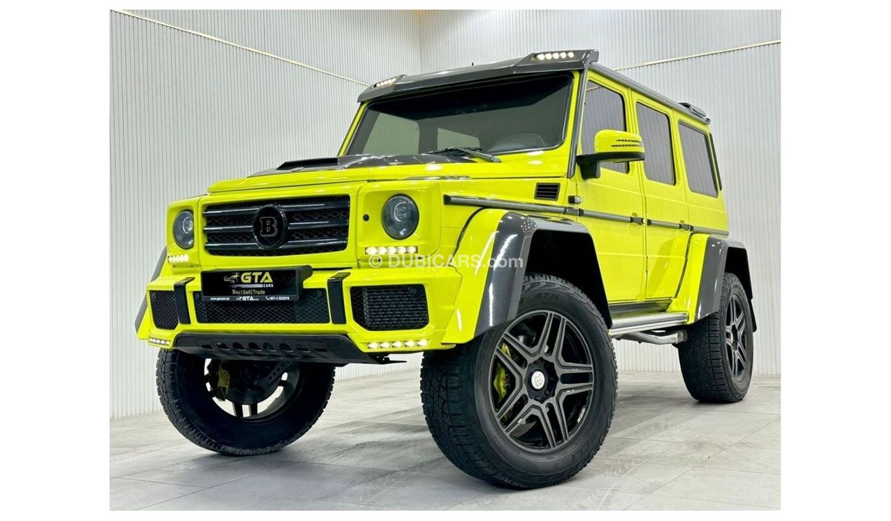 Mercedes-Benz G 500 4X4 2016 Mercedes Benz Brabus G500, Warranty, Full Service History, New Tyres, GCC