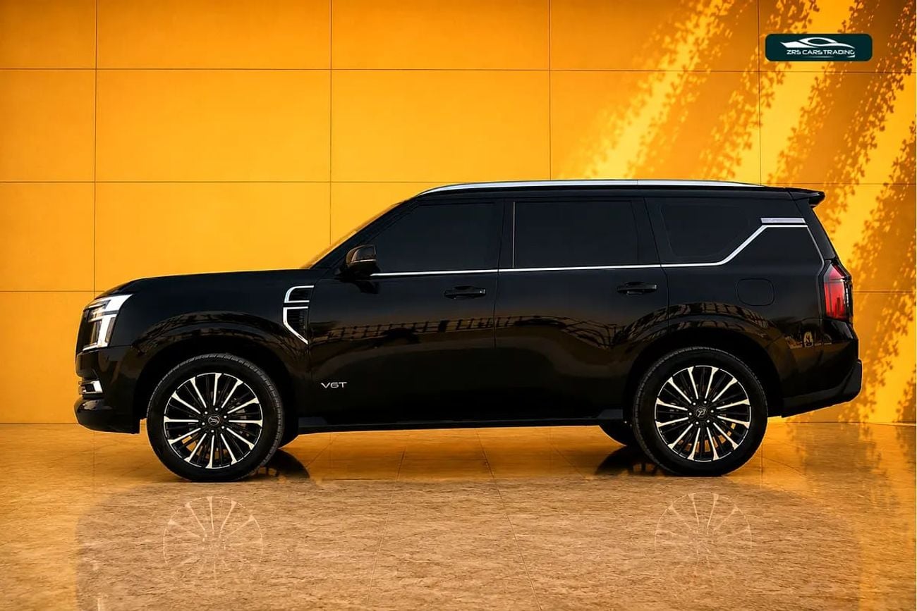 Nissan Patrol SE PLATINUM CITY GCC Specs / AW Rostamani Warranty + Service