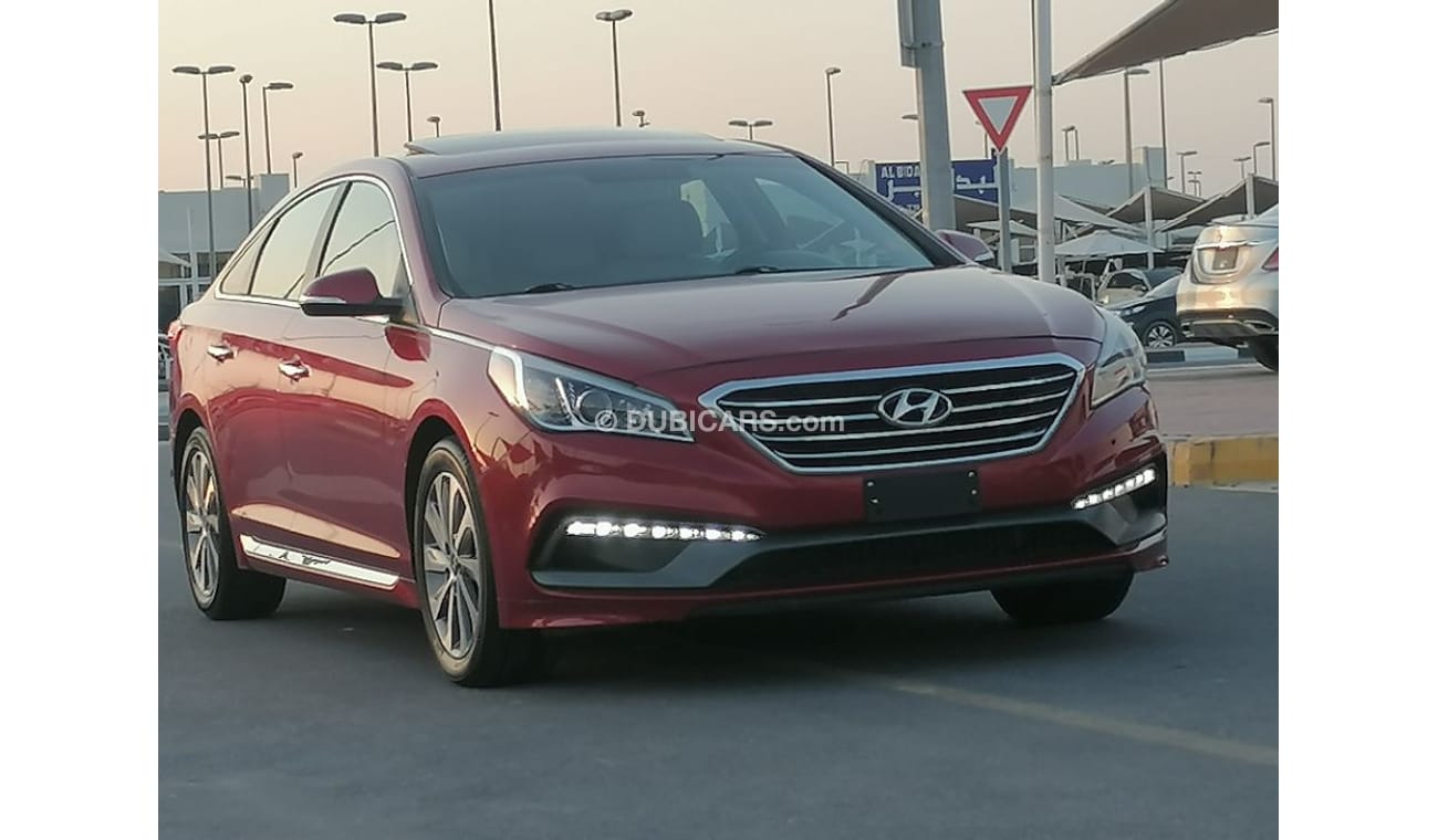 هيونداي سوناتا هيونداي سوناتا 2016 مواصفات أمريكيه فل اوبشن رقم 1 بدون حوادث نظيفه جدا جدا من الداخل والخارج