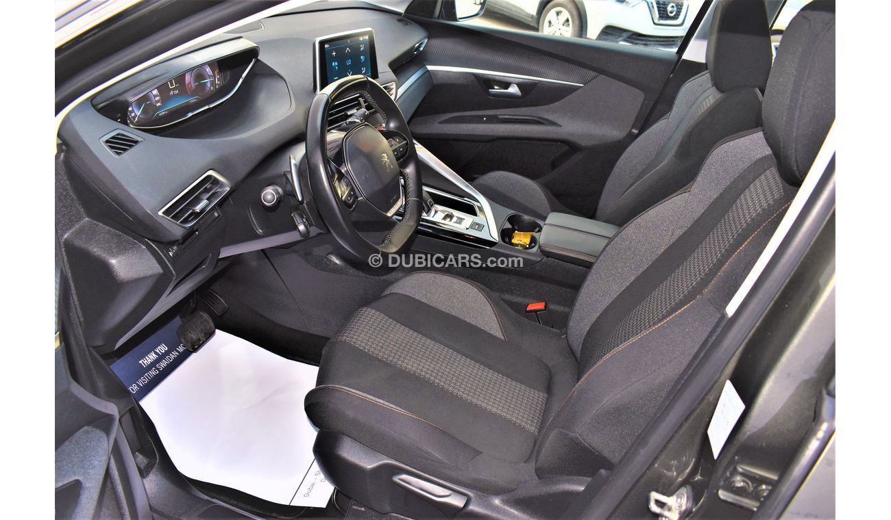 Peugeot 3008 AED 1664 PM | 1.6L ACTIVE GCC AGENCY WARRANTY