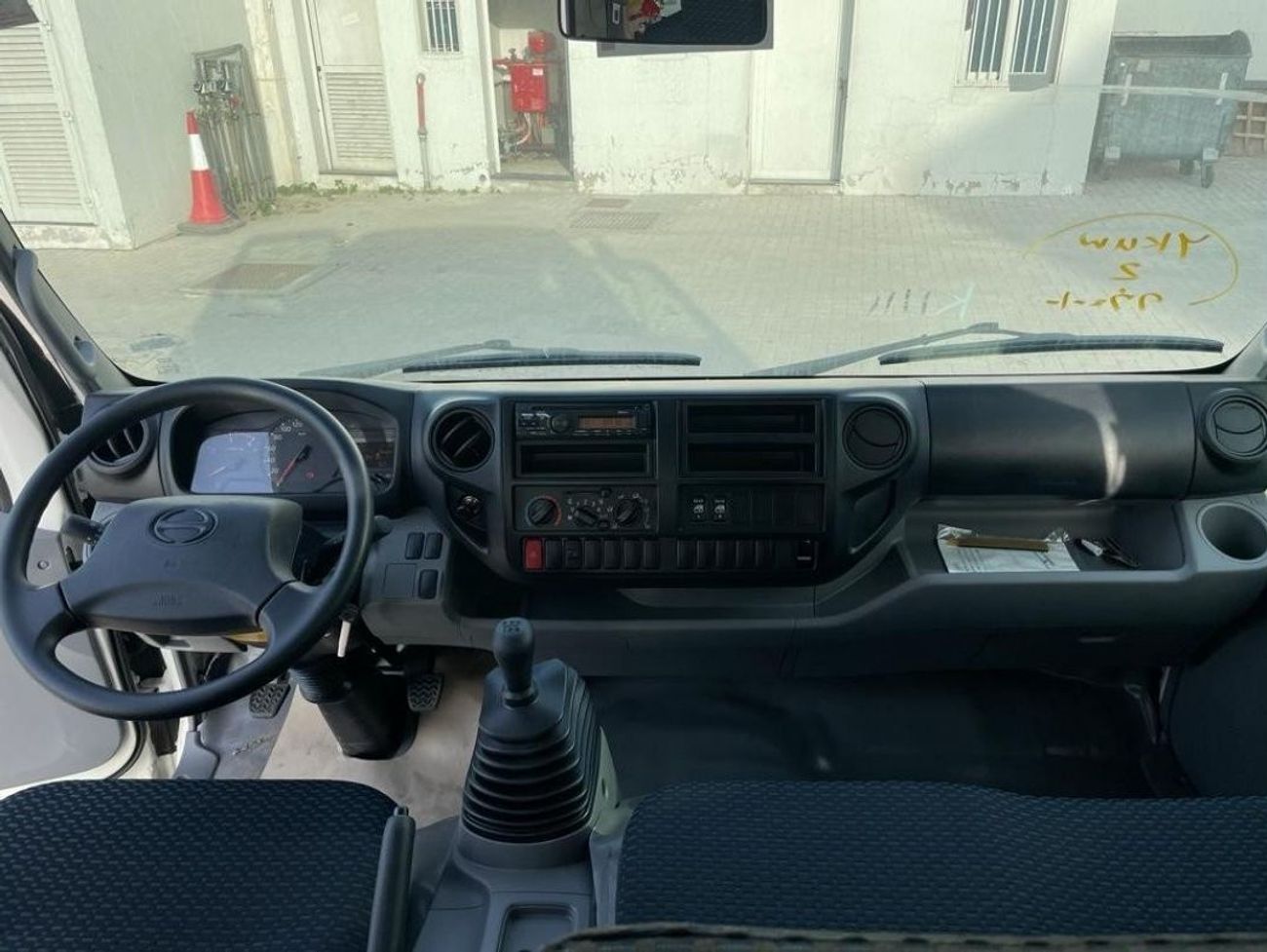 Hino 300 Hino 714 Double Cab Chassis with Turbo & ABS  4.2 TON