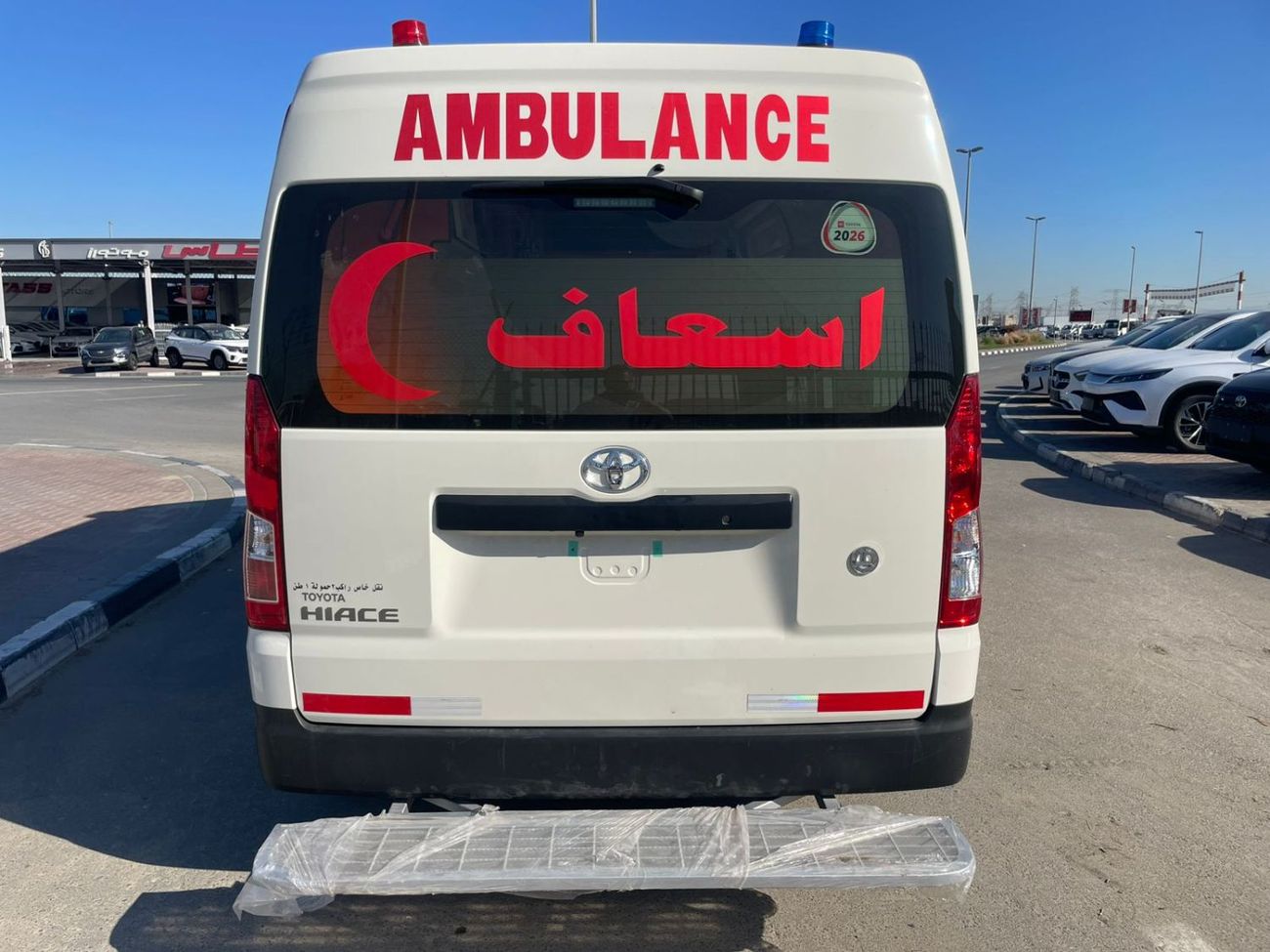 تويوتا هاياس TOYOTA HIACE AMBULACE 3.5 PETROL AUTOMATIC TRANMISSION