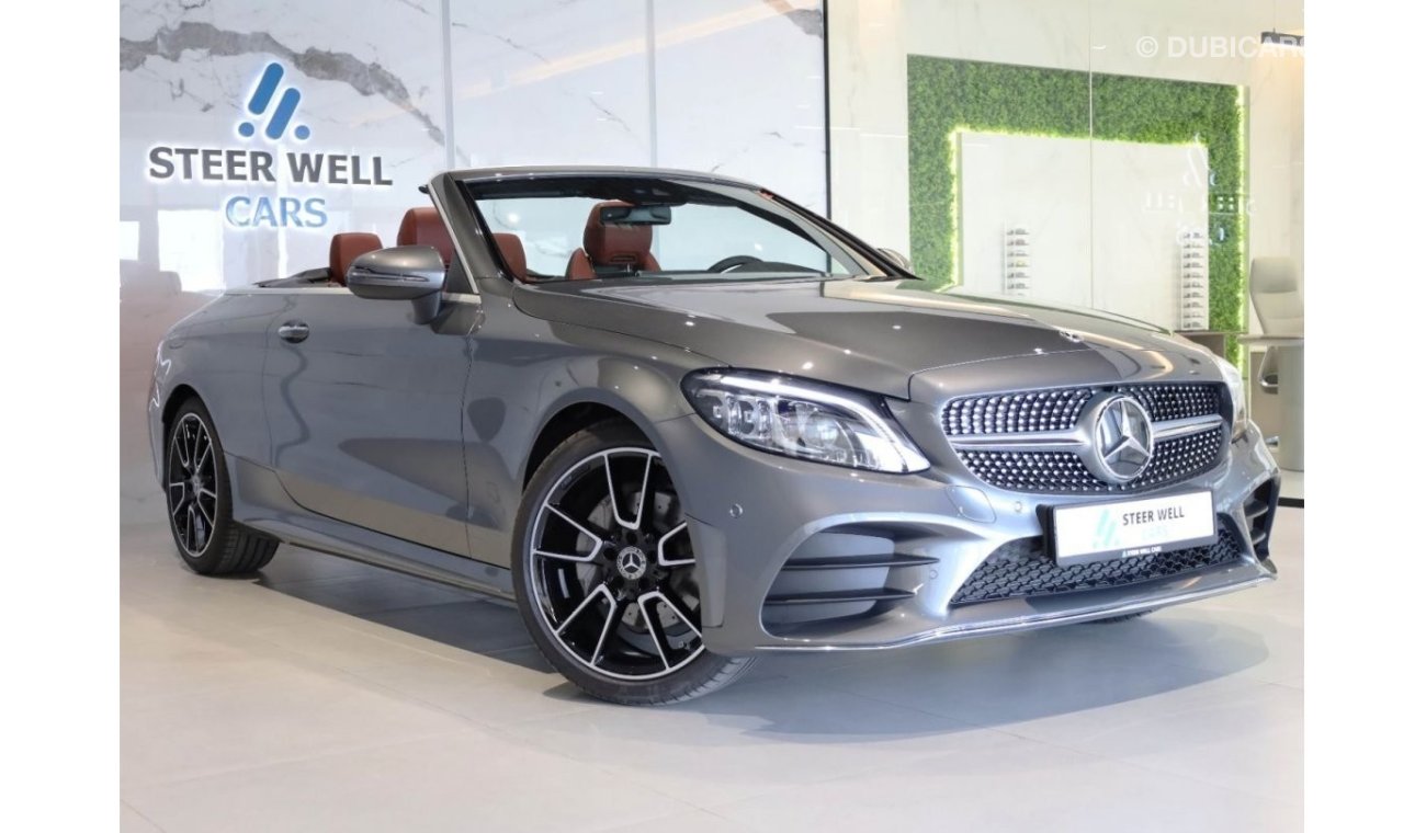 مرسيدس بنز C200 | AMG | CONVERTIBLE | UNDER WARRANTY | GCC SPECS