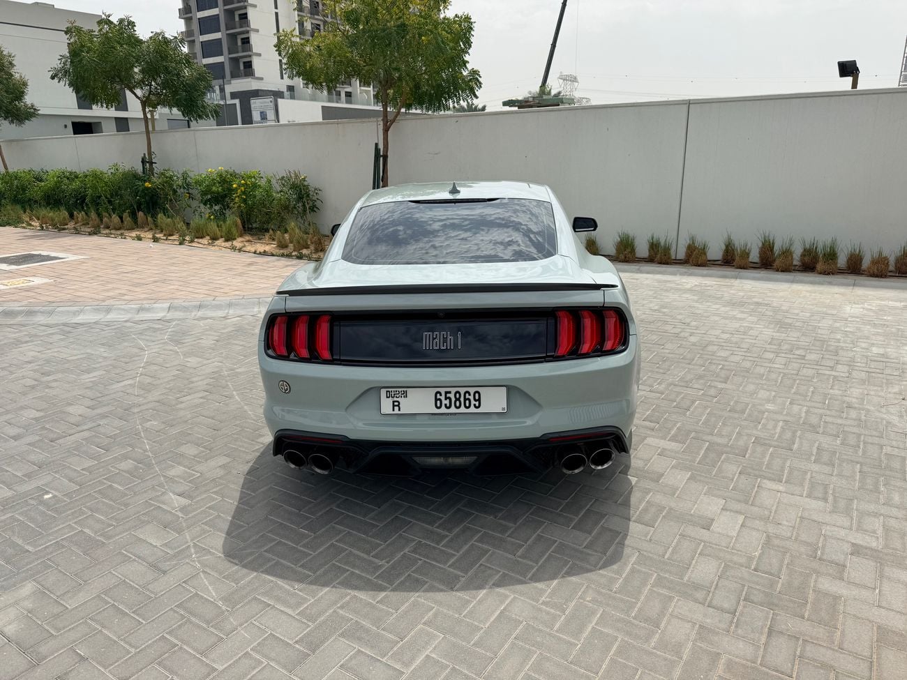 Ford Mustang Mach 1 - Elite Pack - Jet fighter Grey - 22k - Rare Manual