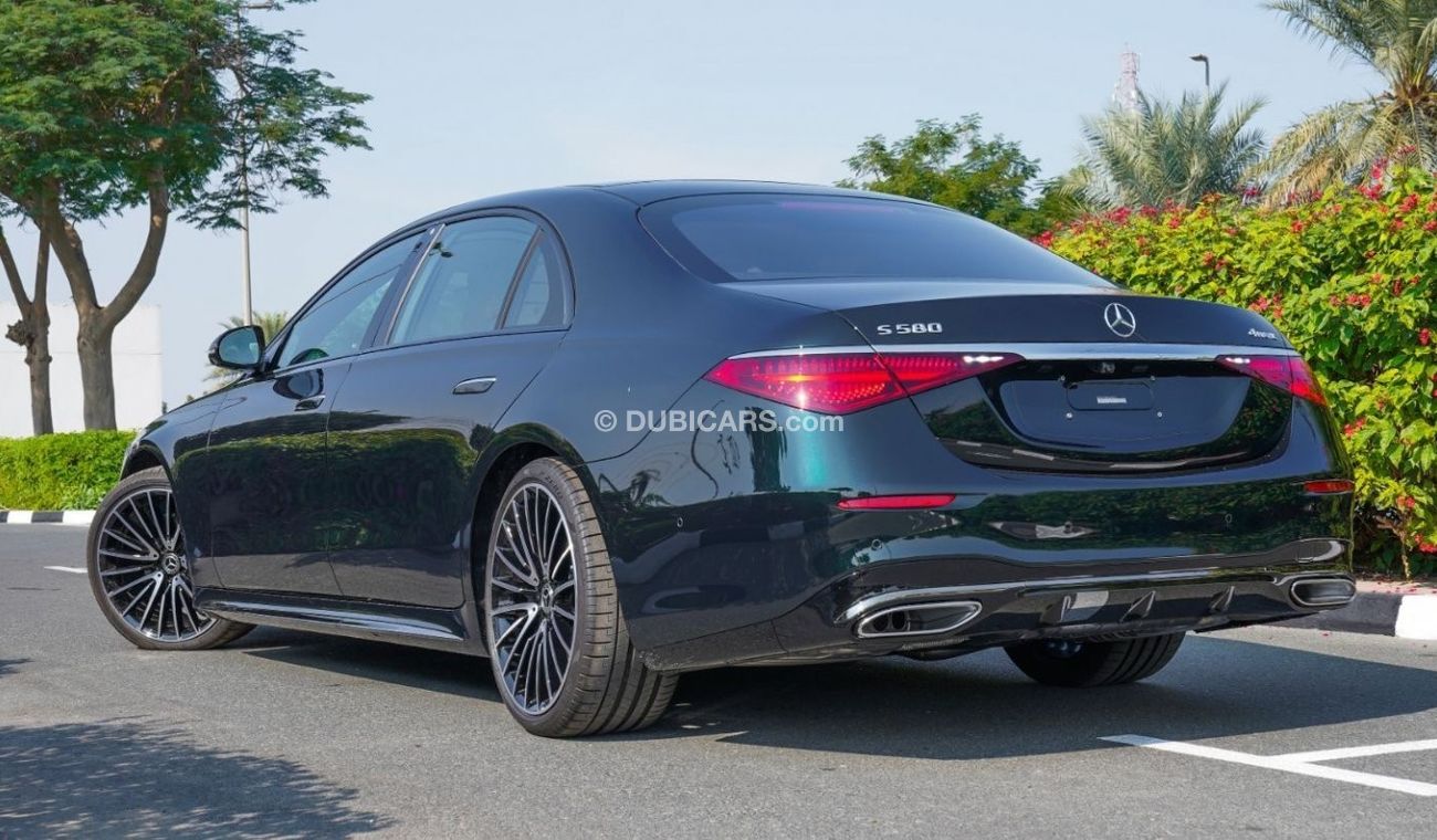 Mercedes-Benz S 580 Mercedes Benz S 580 Emerald green | 4Matic V8 | HUD | Pilot Seats Fully Loaded REAR AXLE STEERING |