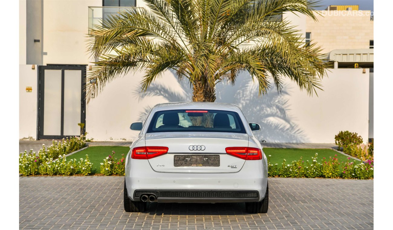 Audi A4 S line 2.0L Quattro - GCC - AED 1,351 PER MONTH - 0% DOWNPAYMENT