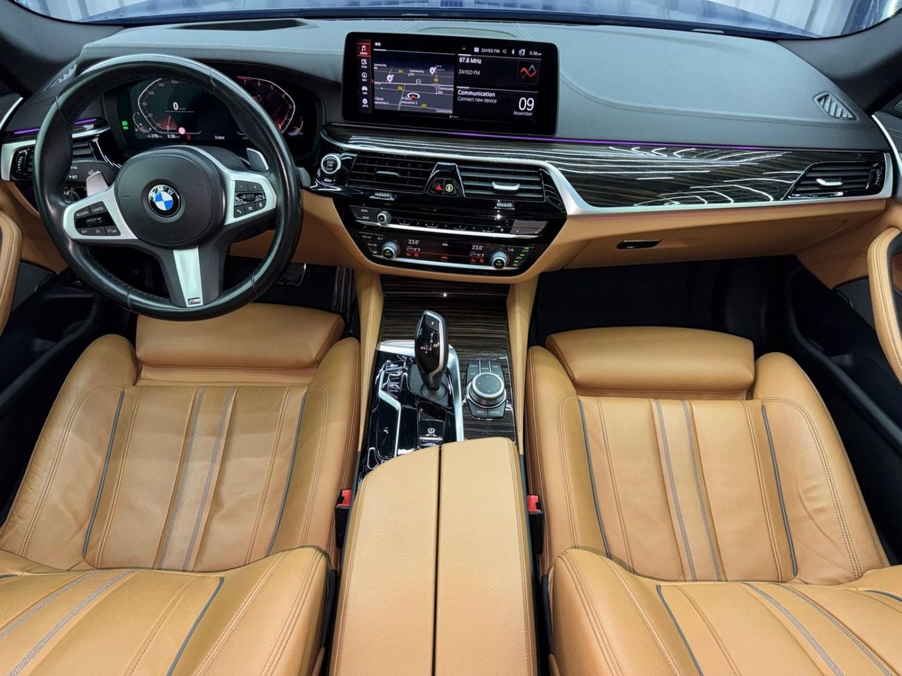 BMW 530i M Sport 2.0L 2022 BMW 530i M-Sport, 2027 BMW Warranty + Service Pack, Excellent Condition, GCC
