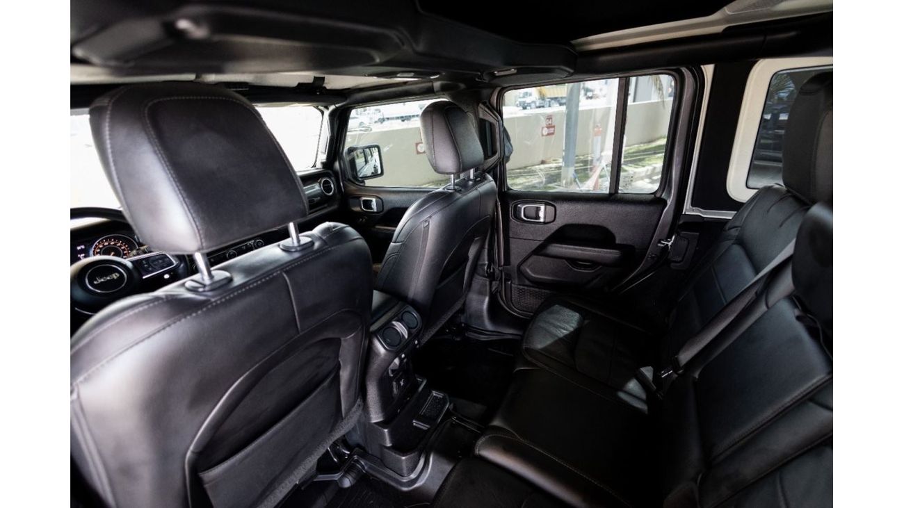 Jeep Wrangler Jeep Wrangler Unlimited Sahara Night Eagle Edition 2019 GCC under Warranty with Flexible Down-Paymen