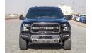 فورد إف-150 رابتور فورد رابتر F-150 SVT موديل : 2018  السعر :165.000 ممشي : 119.137 ك/م مواصفات خليجية فل اوبشن  415 حص