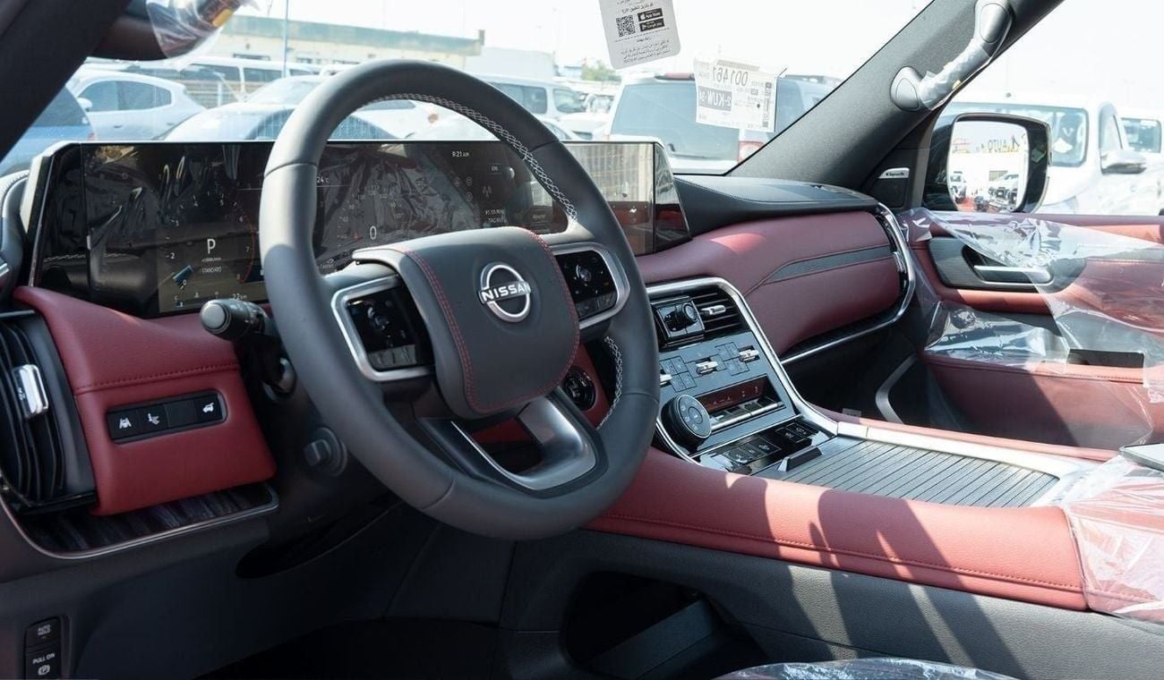 نيسان باترول 2025 Nissan Patrol 3.5L Twin turbo LE Platinum (Silver)