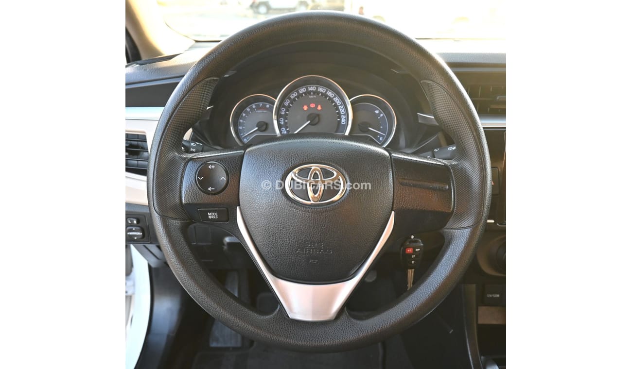 Toyota Corolla SE GCC EXCELLENT CONDITION WITHOUT ACCIDENT 2014 1.6