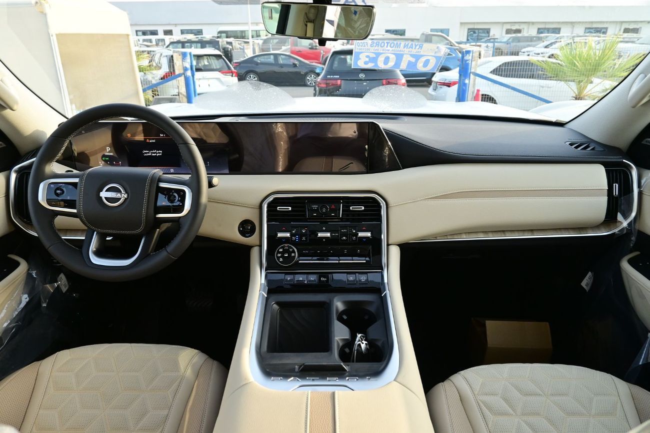 Nissan Patrol LE Platinum City 3.5L Nissan Patrol Platinum 3.5L Twin Turbo, Model 2025