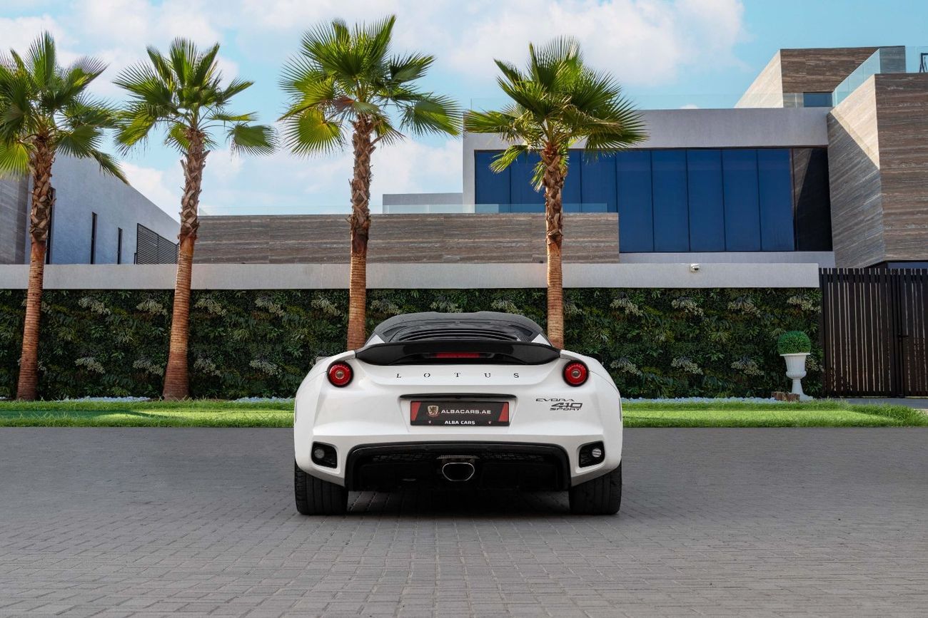 Lotus Evora 410 SPORT | 3,329 P.M  | 0% Downpayment | Low Mileage