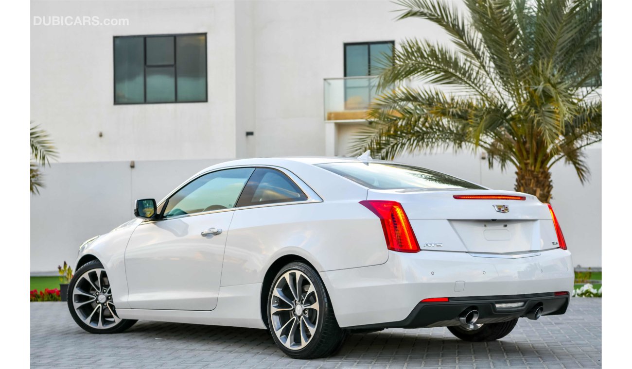 Cadillac ATS Agency Warranty and Service Contract!  - GCC - AED 1,418 PER MONTH- 0% DOWNPAYMENT