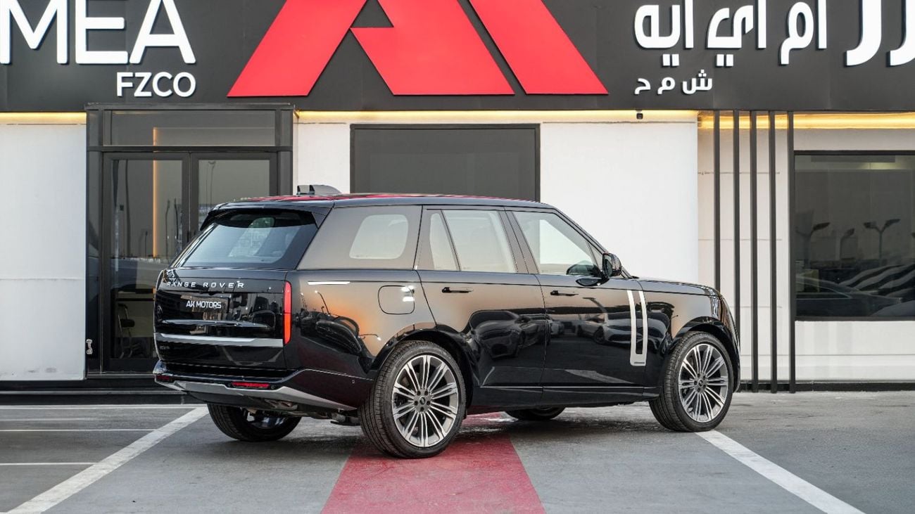 لاند روفر رينج روفر Autobiography P530 4.4L V8 Black - Black 2025 MY EXPORT PRICE