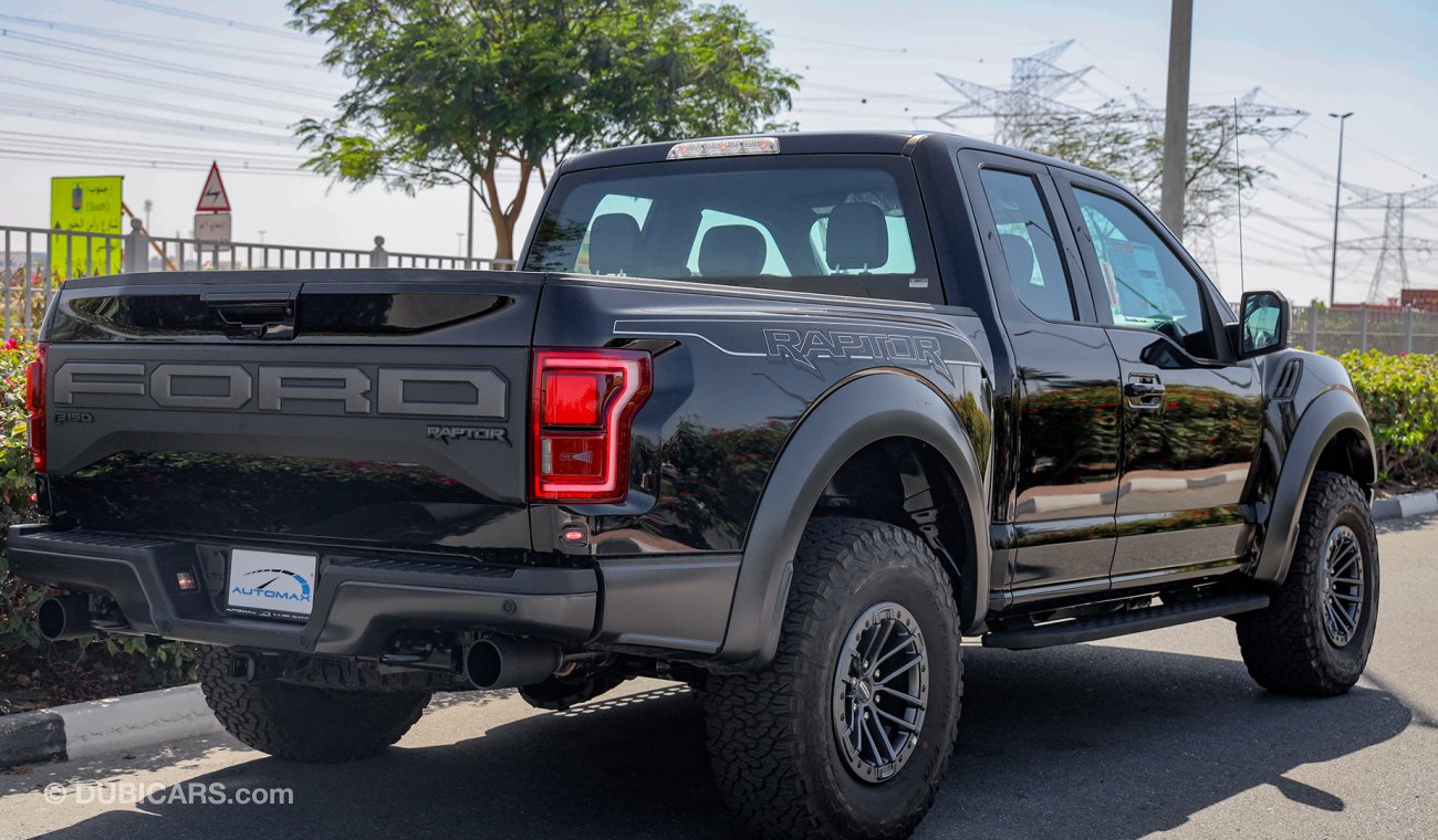 Ford Raptor Super Cab 2020 , V6 3.5L , GCC , W/5 Yrs or 100K Km WNTY & 3 Yrs or 60K Km SRVC @Al Tayer