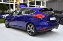 فورد فوكاس EXCELLENT DEAL for our Ford Focus ( 2018 Model ) in Blue Color GCC Specs