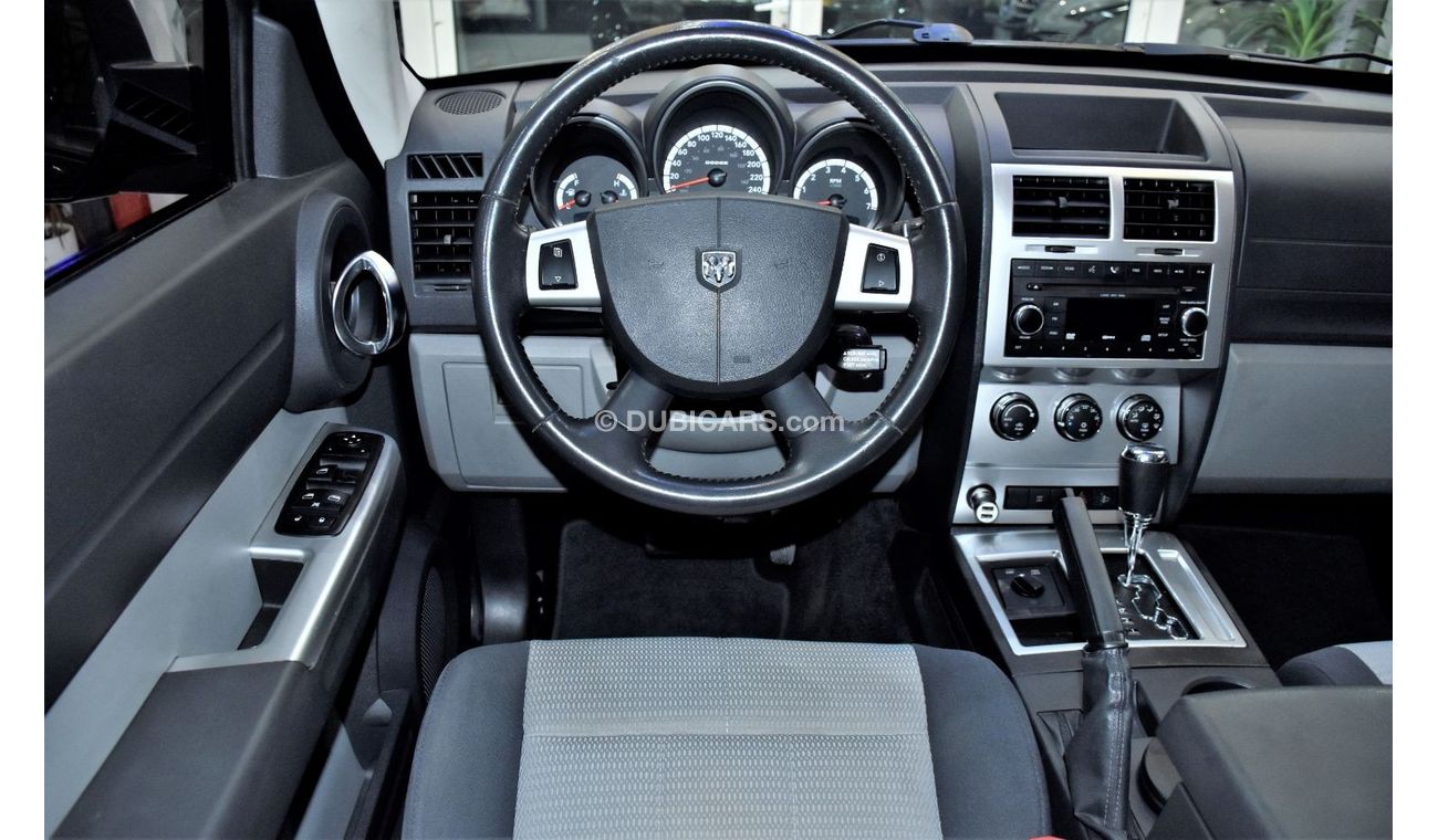 Dodge Nitro EXCELLENT DEAL for our Dodge Nitro SXT 4x4 ( 2009 Model ) in Black Color GCC Specs