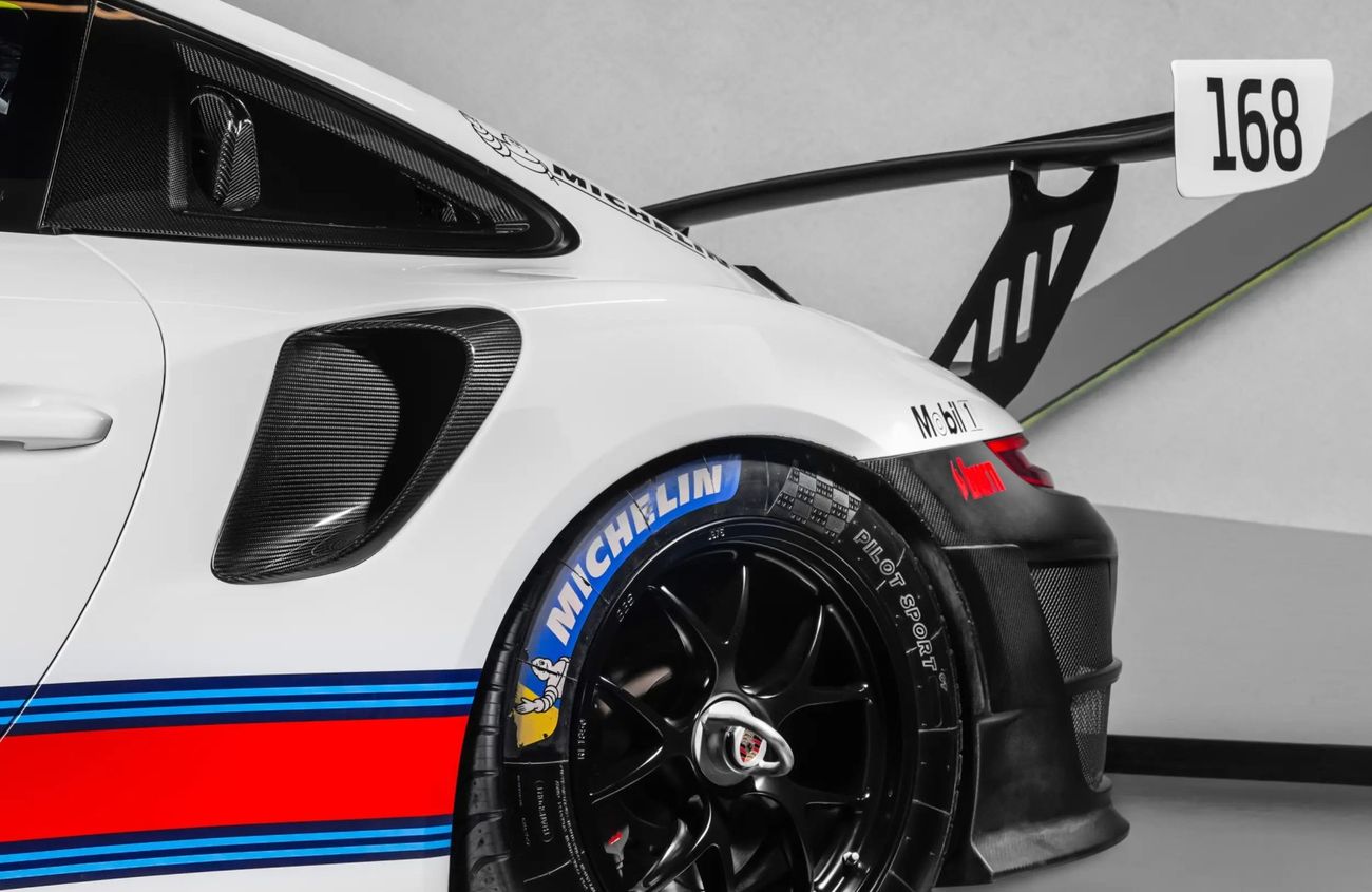 Porsche 911 3.8L F-6 Twin-Turbocharged Engine