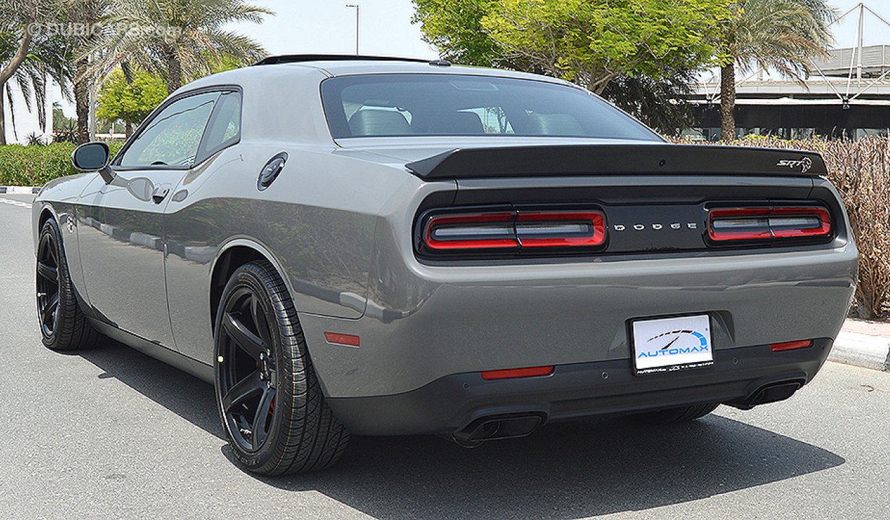 دودج تشالينجر 2019 Hellcat, 6.2L V8 GCC, 717hp, 0km with 3 Years or 100,000km Warranty