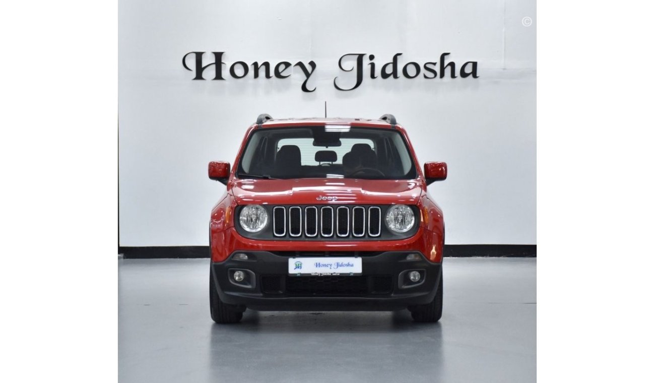 جيب رينيجيد EXCELLENT DEAL for our Jeep Renegade Longitude ( 2017 Model ) in Red Color GCC Specs