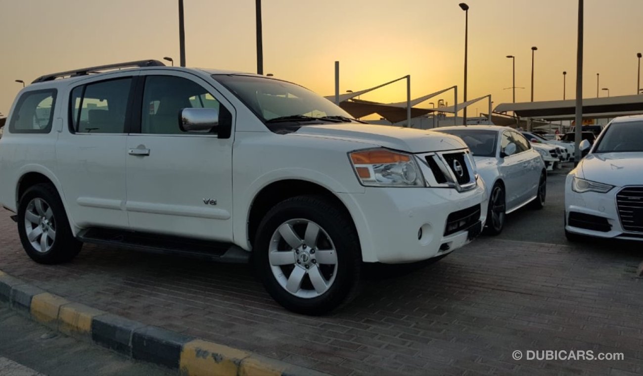 Nissan Armada Nissan Armada model 2008 GCC full option low mileage