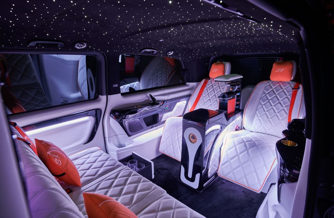 Mercedes-Benz V 300 “IVORA” – 1 Of 3 CONCEPT - Handcrafted by ROYAL CUSTOMS in Dubai (Since 2009)