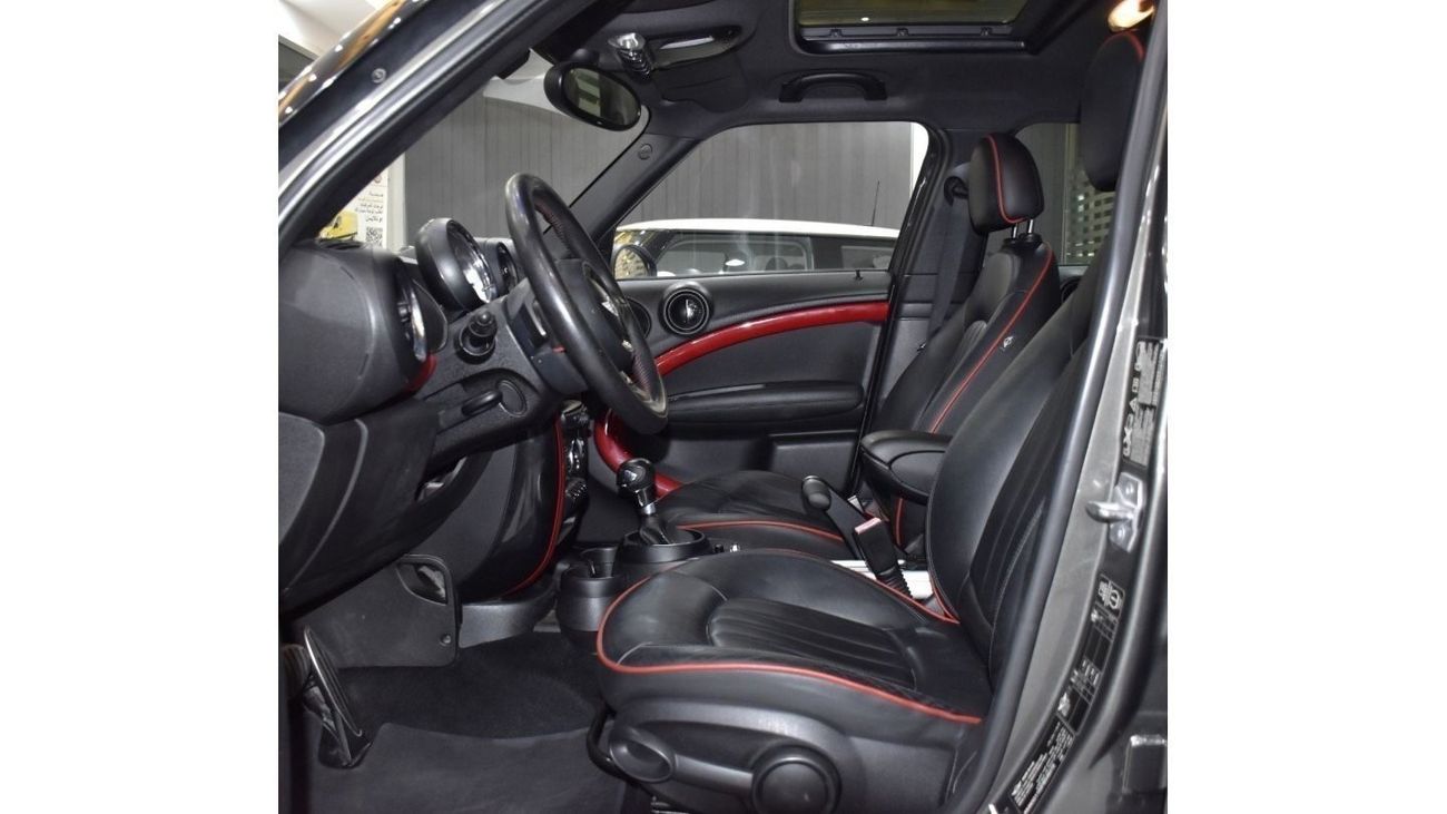 Mini John Cooper Works Countryman EXCELLENT DEAL for our Mini CountryMan John Cooper Works ( 2015 Model ) in Grey Color GCC Specs