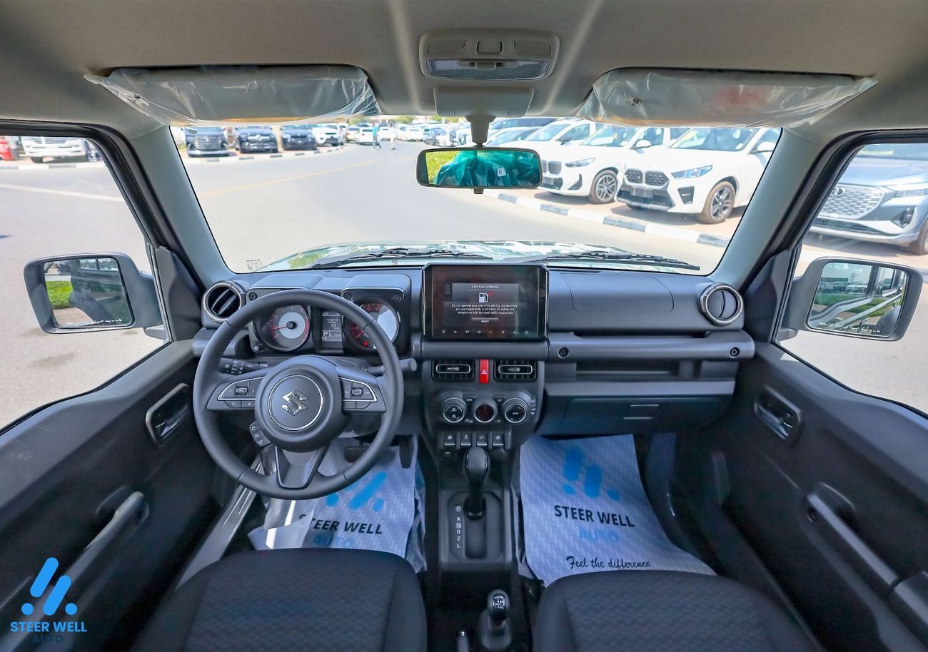 Suzuki Jimny 1.5L 4x4 GLX 2025 | 9 inch Display | Hill Decent Control | Headlamp Washers| Rear Camera| Parking Se