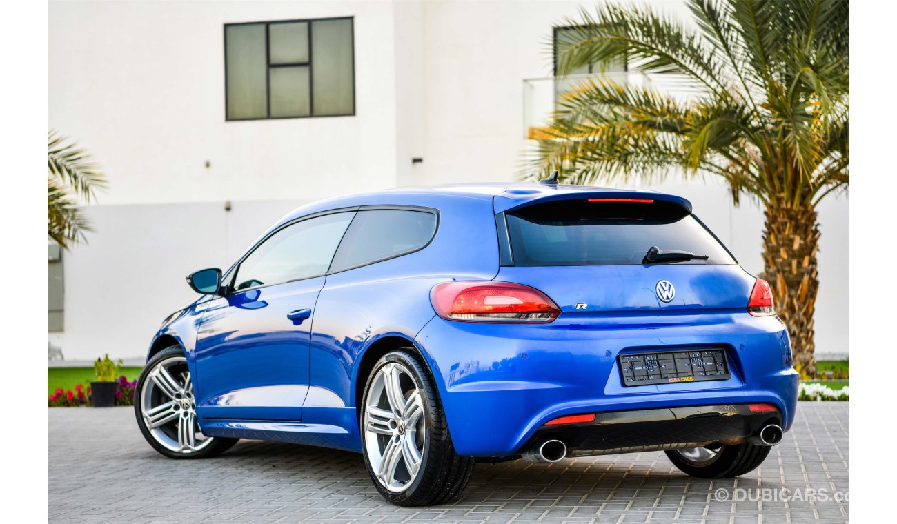 Volkswagen Scirocco R Agency Warranty, Low Mileage!  GCC - AED 1,449 per month - 0% Downpayment