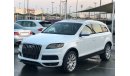 Audi Q7 AUDI Q7 MODEL 2013 GCC car prefect condition full option low mileage