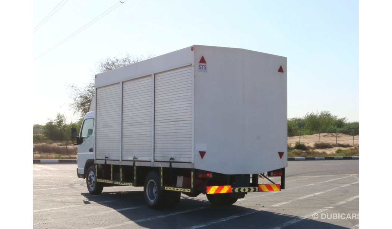 Mitsubishi Canter 2017 | CANTER SHORT CHASSIS SHUTTER BOX WITH GCC SPECS AND EXCELLENT CONDITION