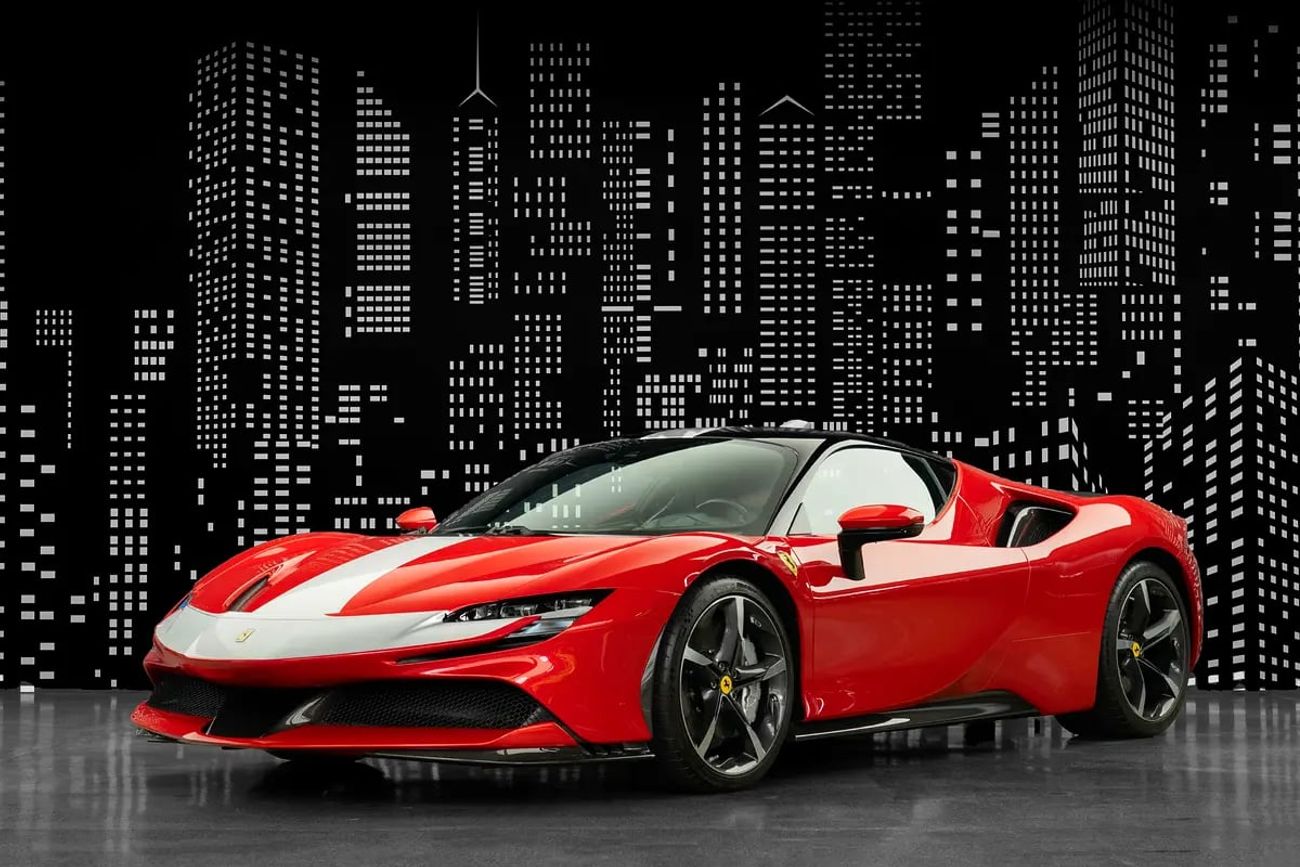فيراري SF90 ستراديل FERRARI | SF90 STRADDLE | ASSETTO FIORANO | 2022MY | DEALER WARRANTY + SERVICE CONTRACT