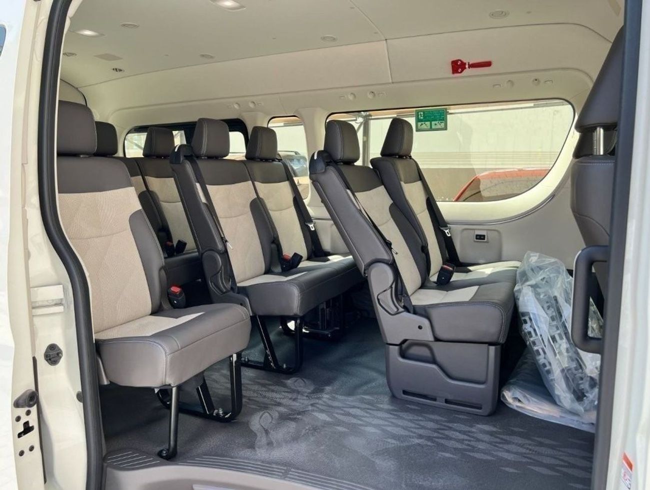 Toyota Hiace 2025 Toyota Hiace GL 13-Seater High-Roof Full-Option 3.5L V6 Petrol M/T RWD Only for Export