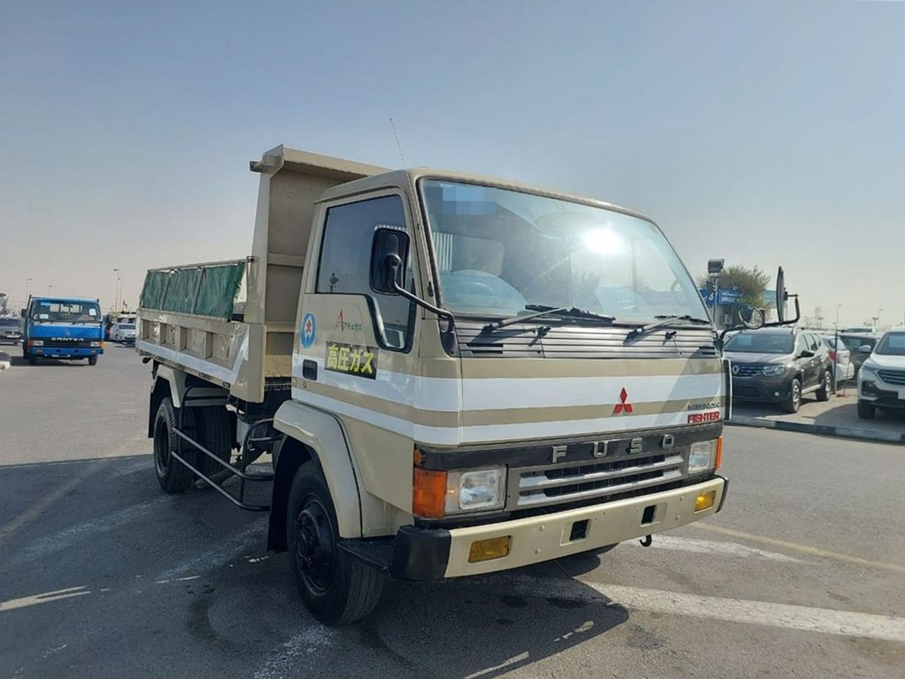 ميتسوبيشي فايتر MITSUBISHI FIGHTER MIGNON DUMPER TRUCK RHD 1990 MODEL 6.5 L DIESEL MANUAL(PM40503)