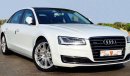 أودي A8 L 50 TFSI 2016-V6-EXCELLENT CONDITION-FULL OPTION-BANK FINANCE AVAILABLE