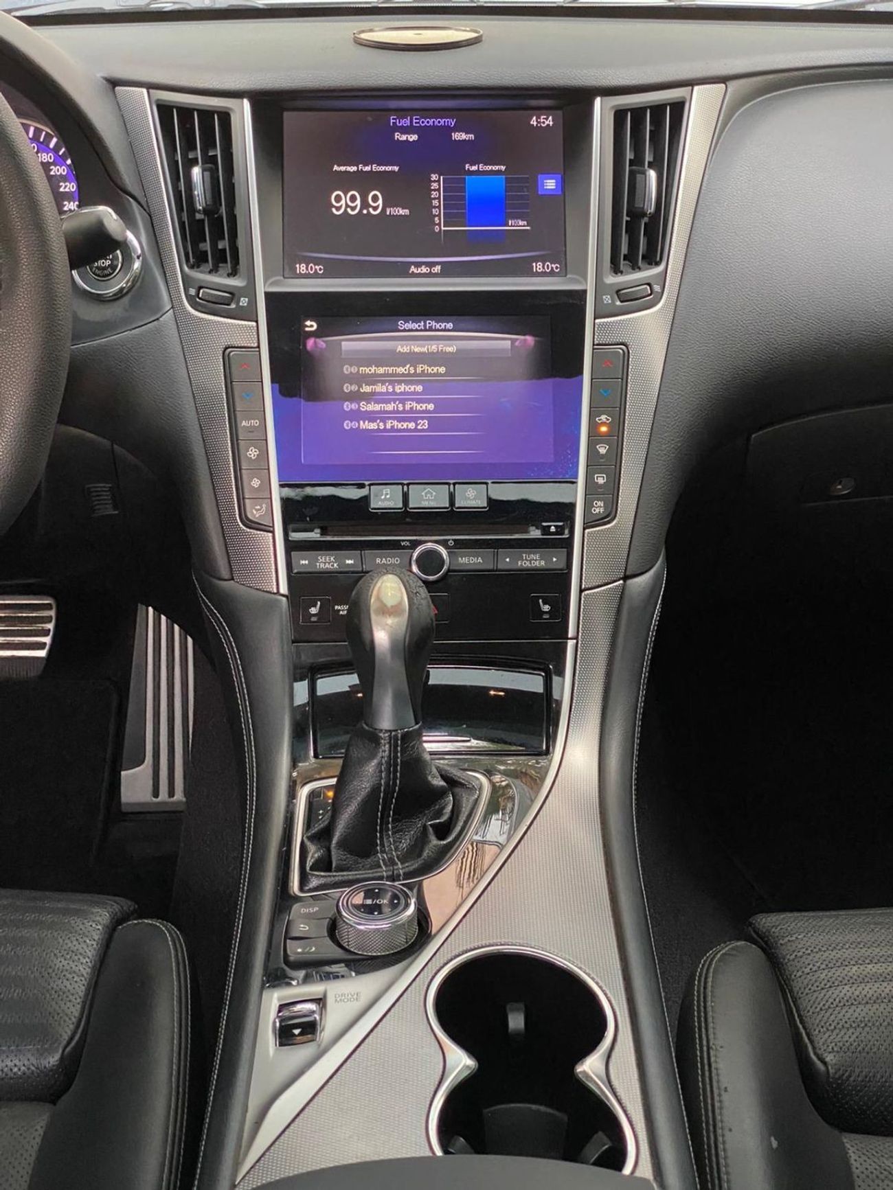 Infiniti Q50 Red Sport 400