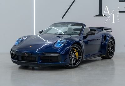 Porsche 911 TURBO S 3.8L (645 HP) Convertible 2022 Porsche 911, Sport Chrono Package, Full Service Histo