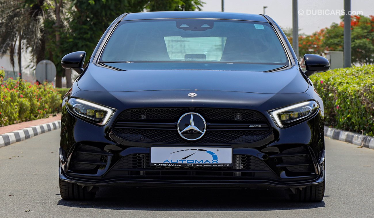 مرسيدس بنز A 35 AMG 4MATIC , NIGHT-PACKAGE , 2022 , GCC , W/5 Yrs or 105K Km WNTY & 5 Yrs or 105K Km SRVC