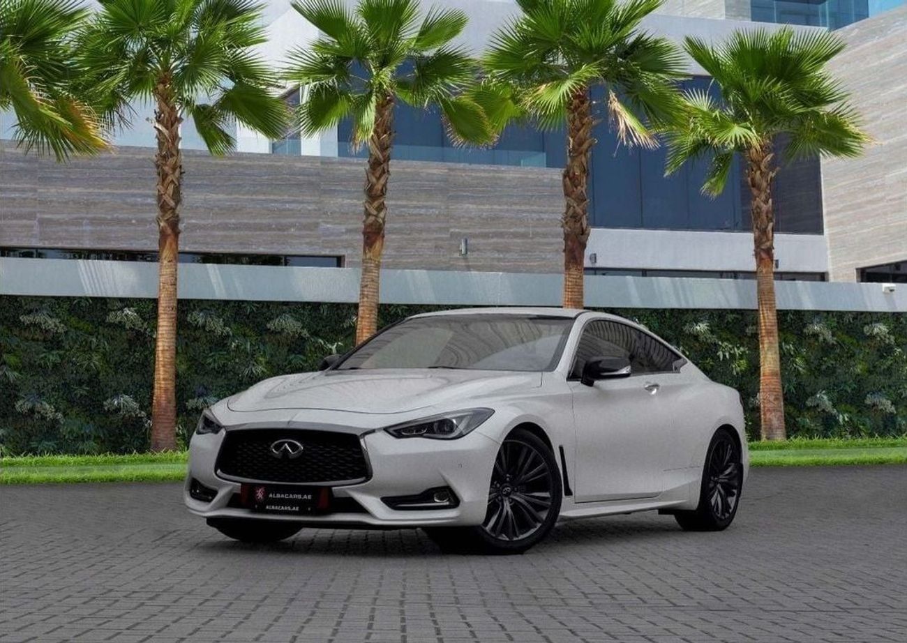 إنفينيتي Q60 | 2,742 P.M  | 0% Downpayment | | COUPE | AGENCY WARRANTY!