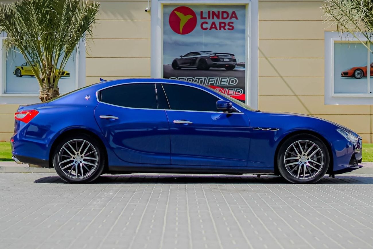 Maserati Ghibli Std 3.0L Maserati Ghibli 2015 GCC for 936.00 AED monthly