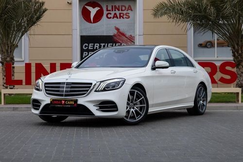 Mercedes-Benz S 450 Std 3.0L Mercedes-Benz S450 2018 GCC under Warranty with Flexible Down-Payment.