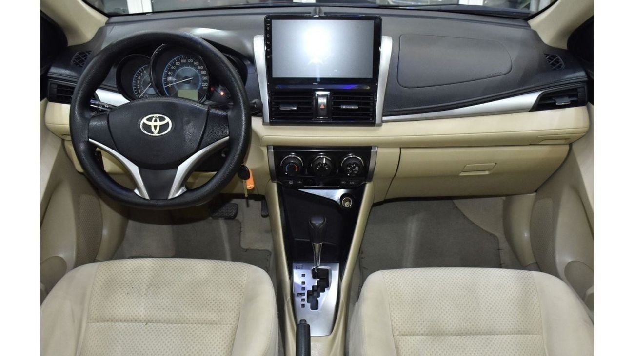 تويوتا يارس EXCELLENT DEAL for our Toyota Yaris ( 2015 Model ) in White Color GCC Specs