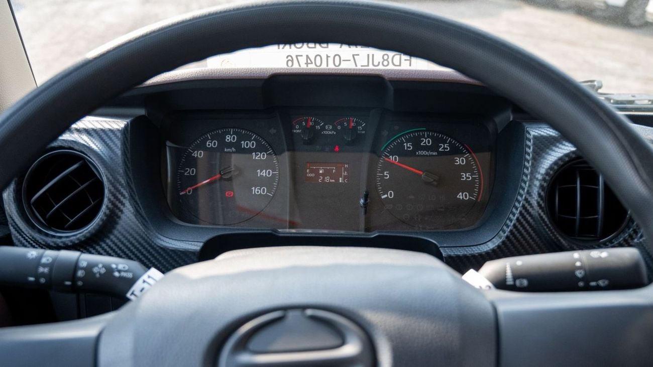 Hino 500 J08E-WF, Turbocharged Diesel