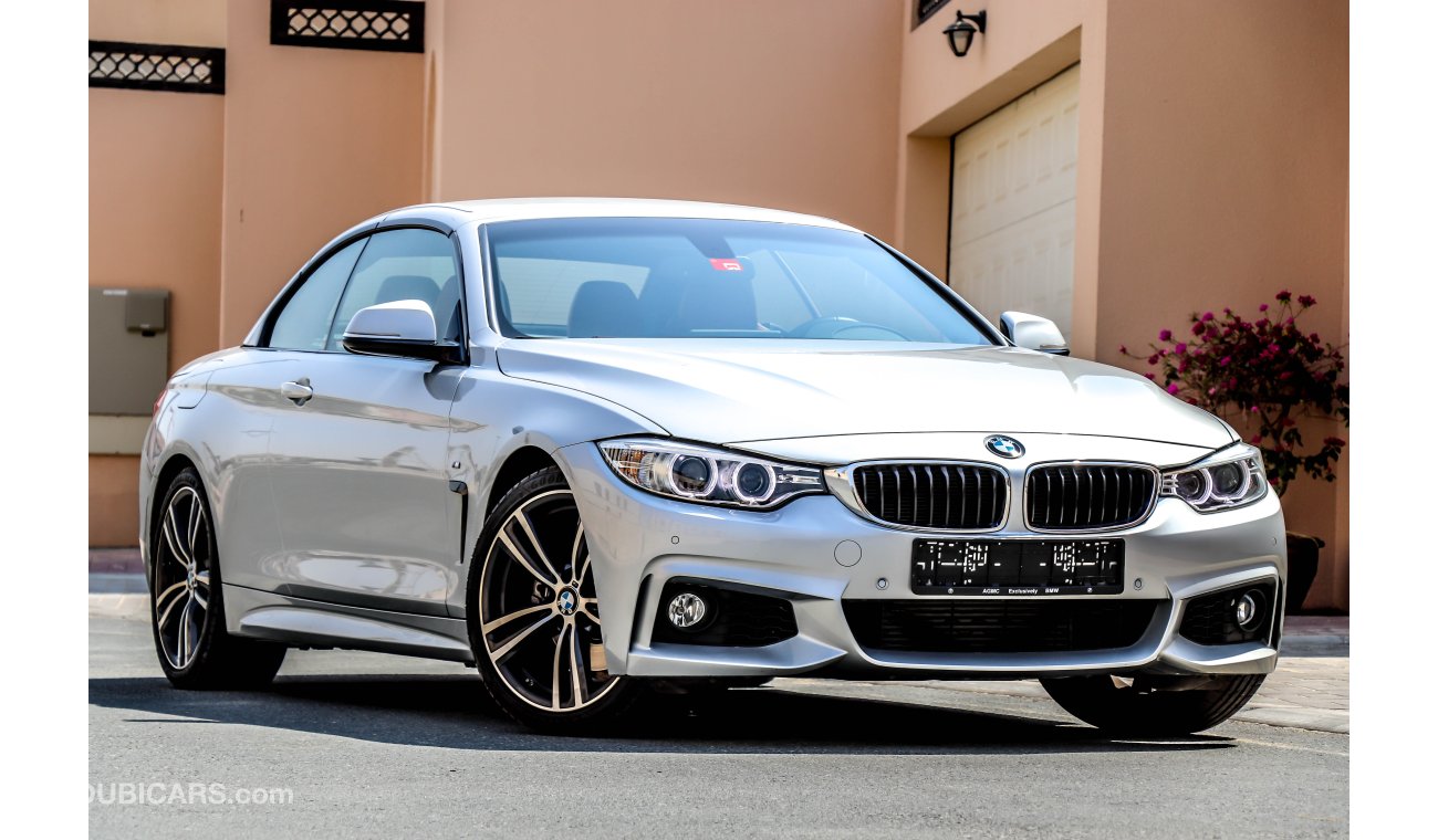 BMW 428i i M-Kit 2016 GCC under 2 Years Warranty with Zero Down-Payment.