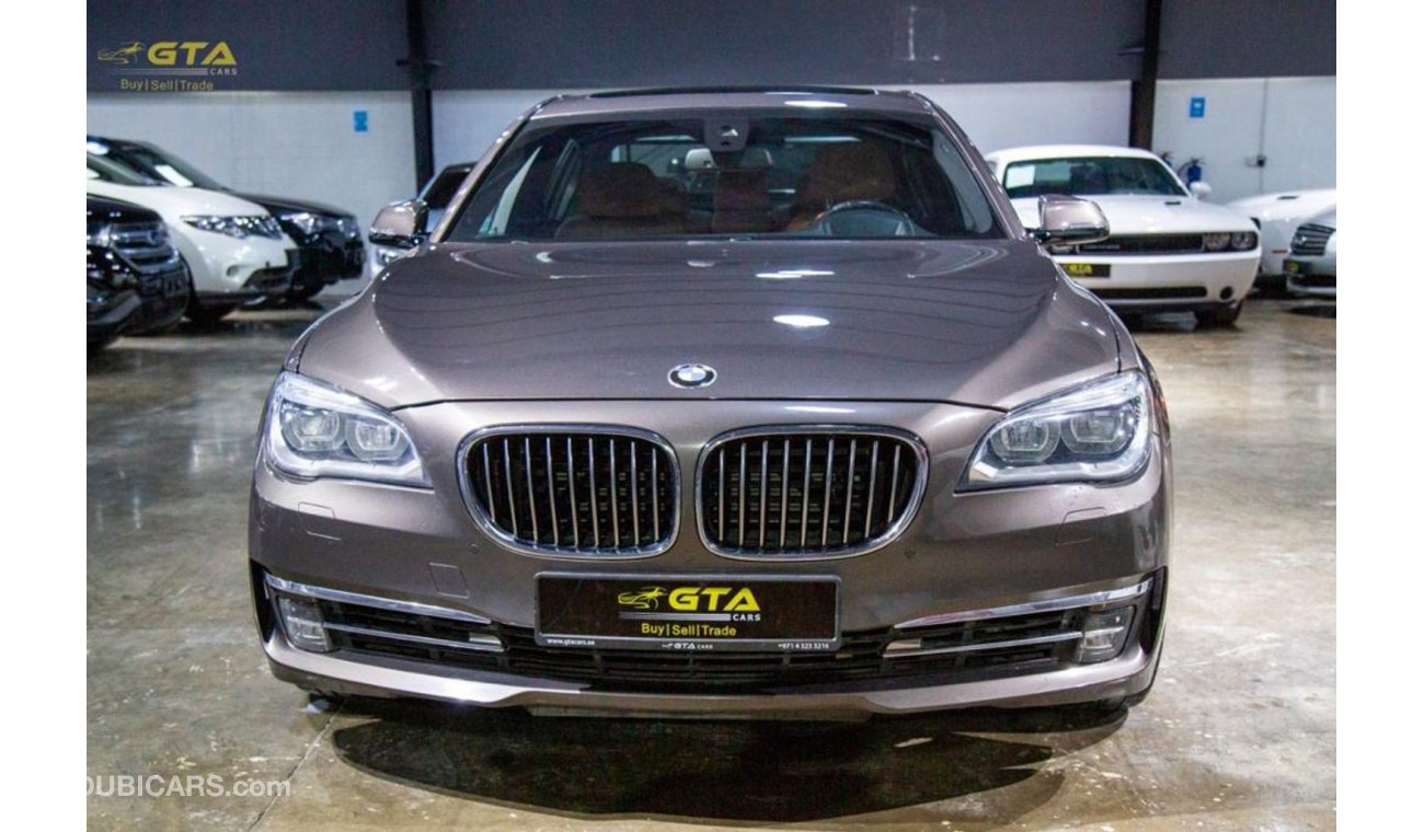 بي أم دبليو 750 2014 BMW 750LI, Warranty, Full BMW Service History, GCC