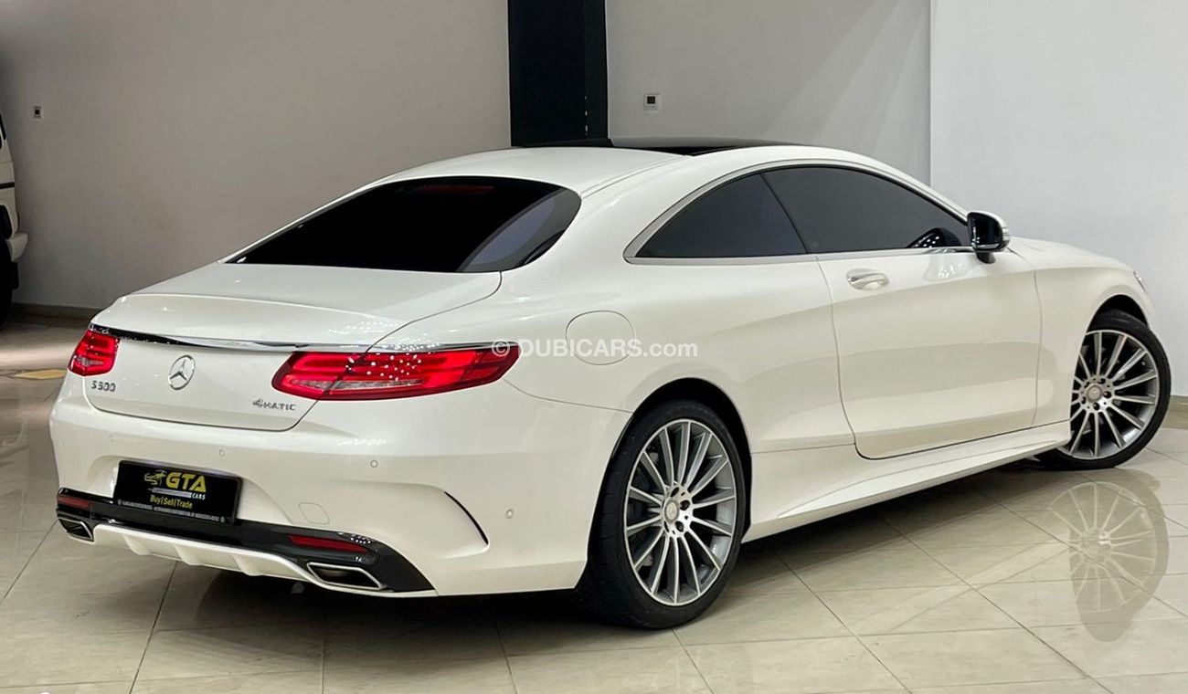 Mercedes-Benz S 500 Coupe 2016 Mercedes S500 4MATIC, Mercedes Service History, Warranty, GCC