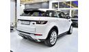 لاند روفر رانج روفر إيفوك EXCELLENT DEAL for our Land Rover Range Rover EVOQUE ( 2013 Model ) in White Color GCC Specs
