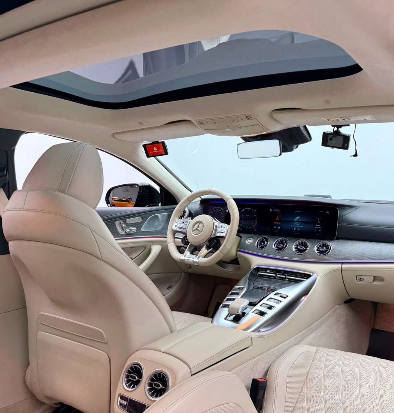 مرسيدس بنز AMG GT 2021 Mercedes-AMG GT53 Black Edition, Warranty, Excellent Condition, Japan Specs